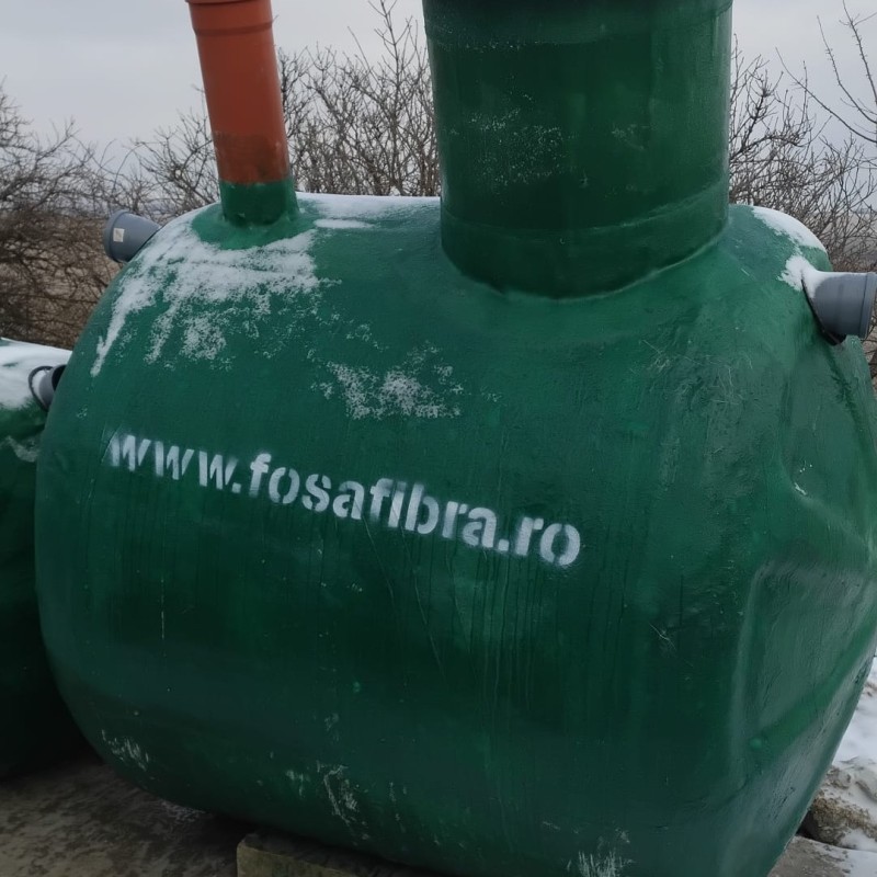 statie de epurare 3000 litri din fibra de sticla