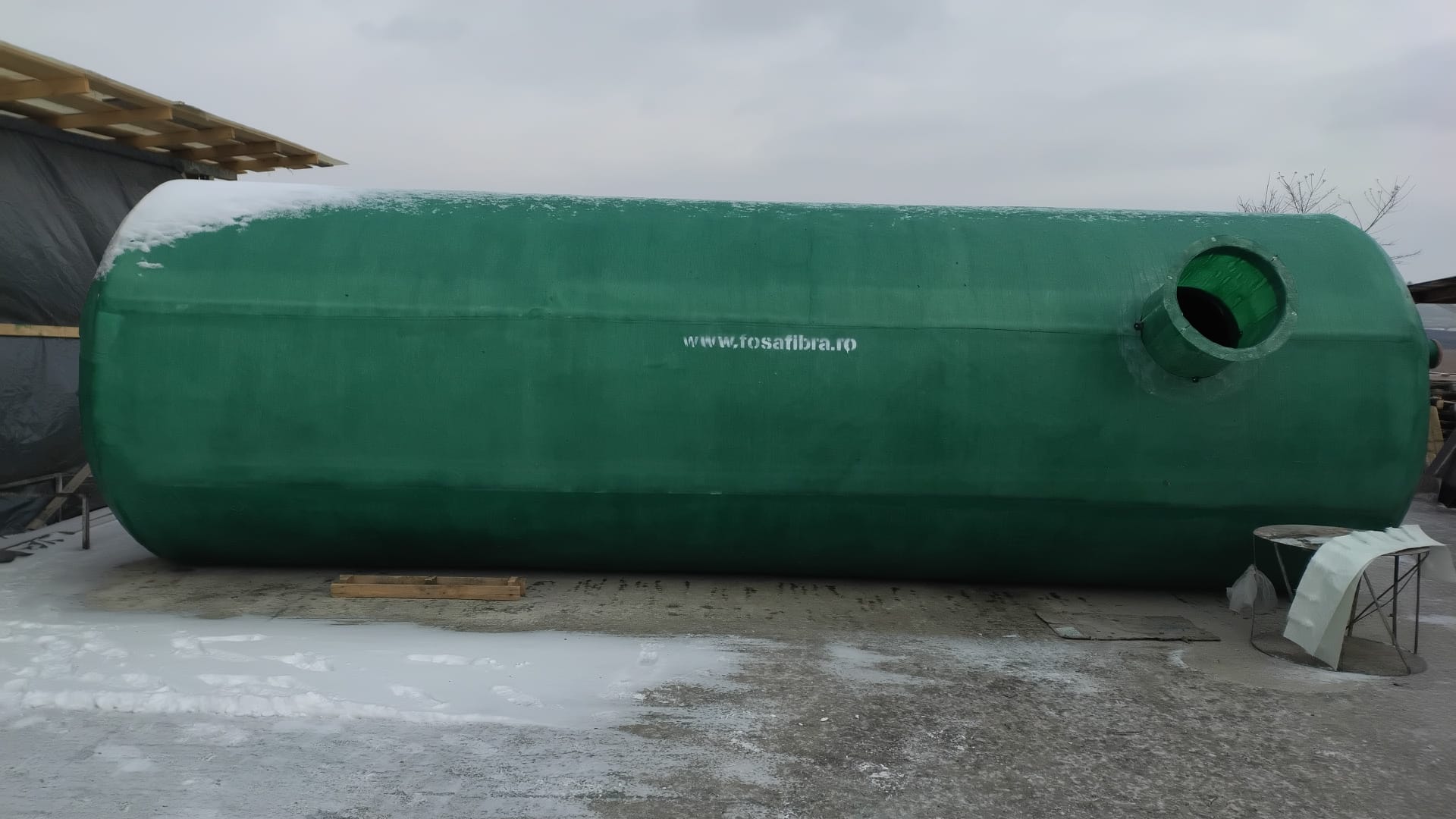 Rezervor fibra de sticla 40 mc